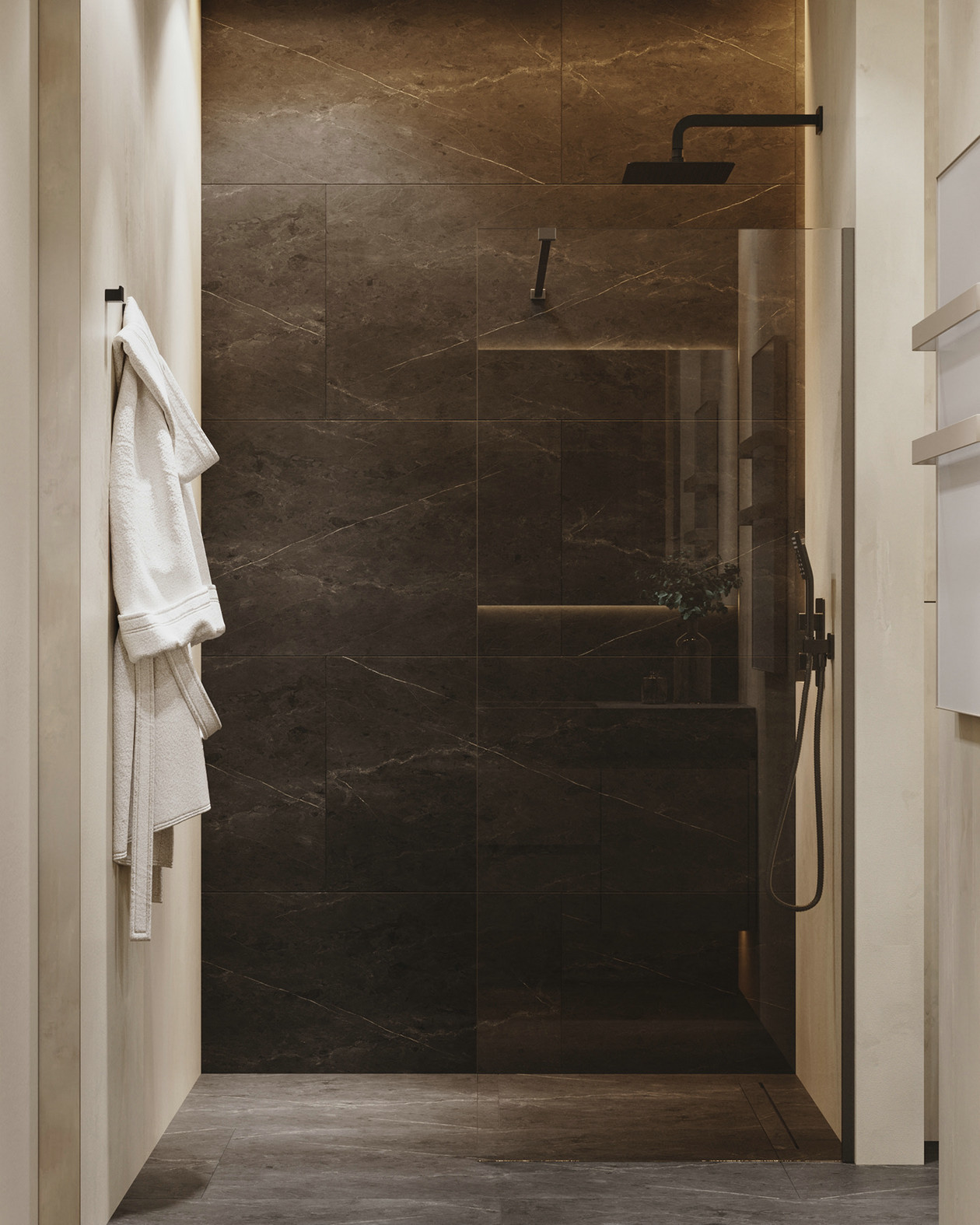 灰色系小空间公寓设计-17