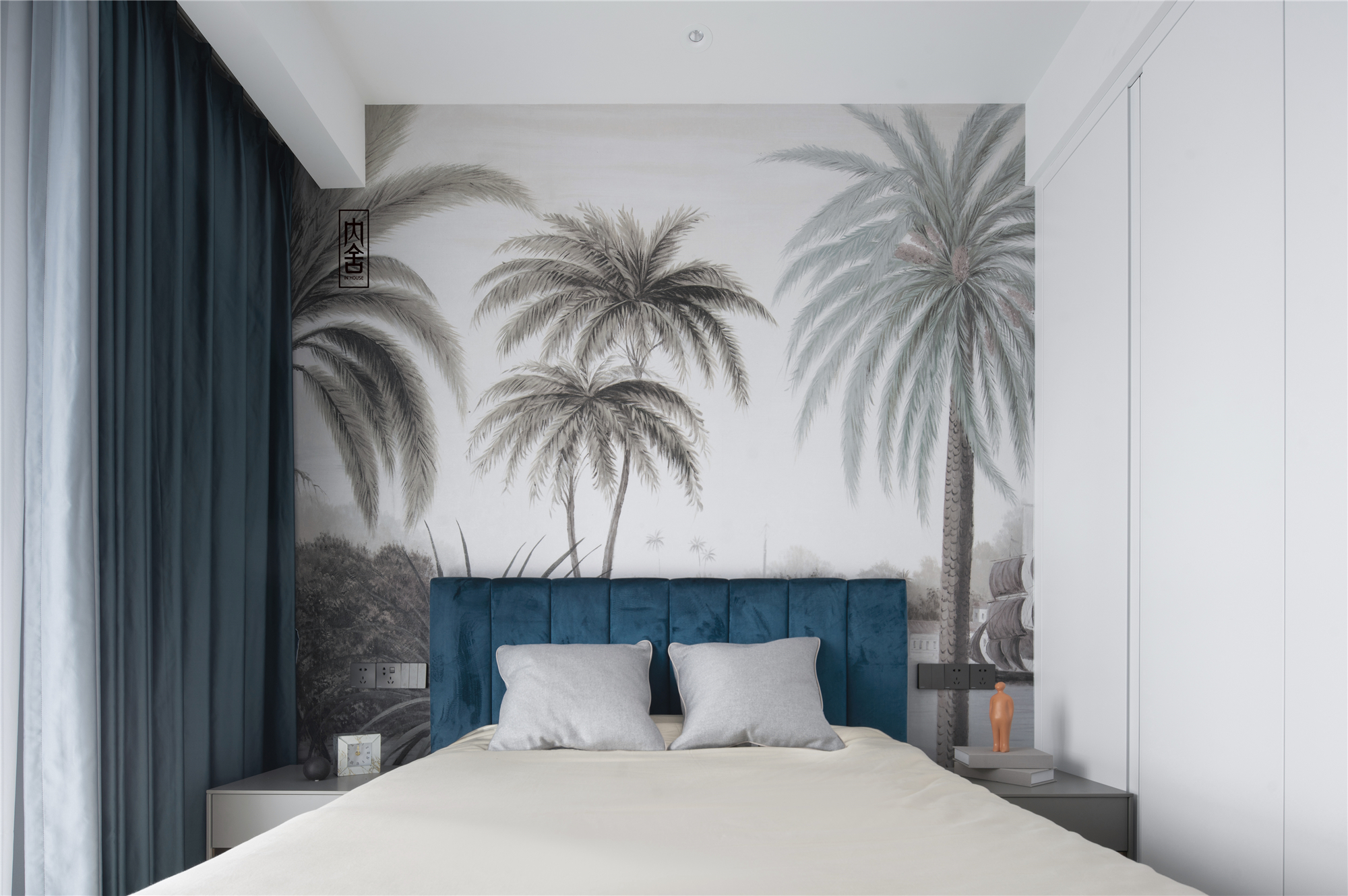 朝雨湿青木丨内舍整体软装-29