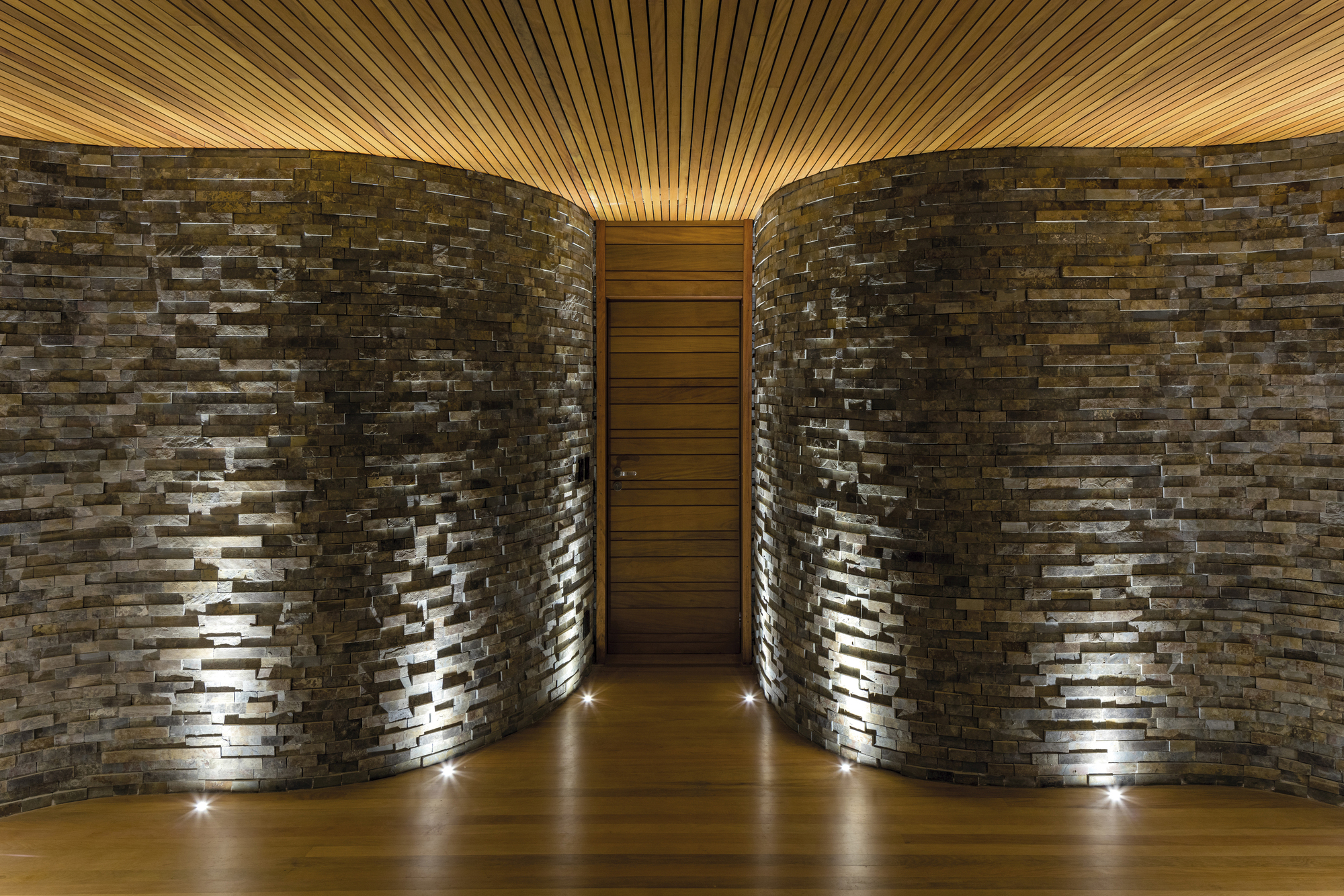 融合自然的山间别墅-26