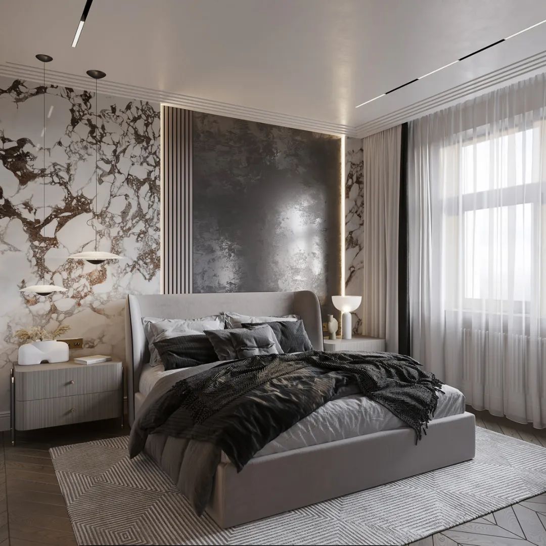 俄罗斯莫斯科 192·4㎡私人豪宅设计丨Julia Design-67