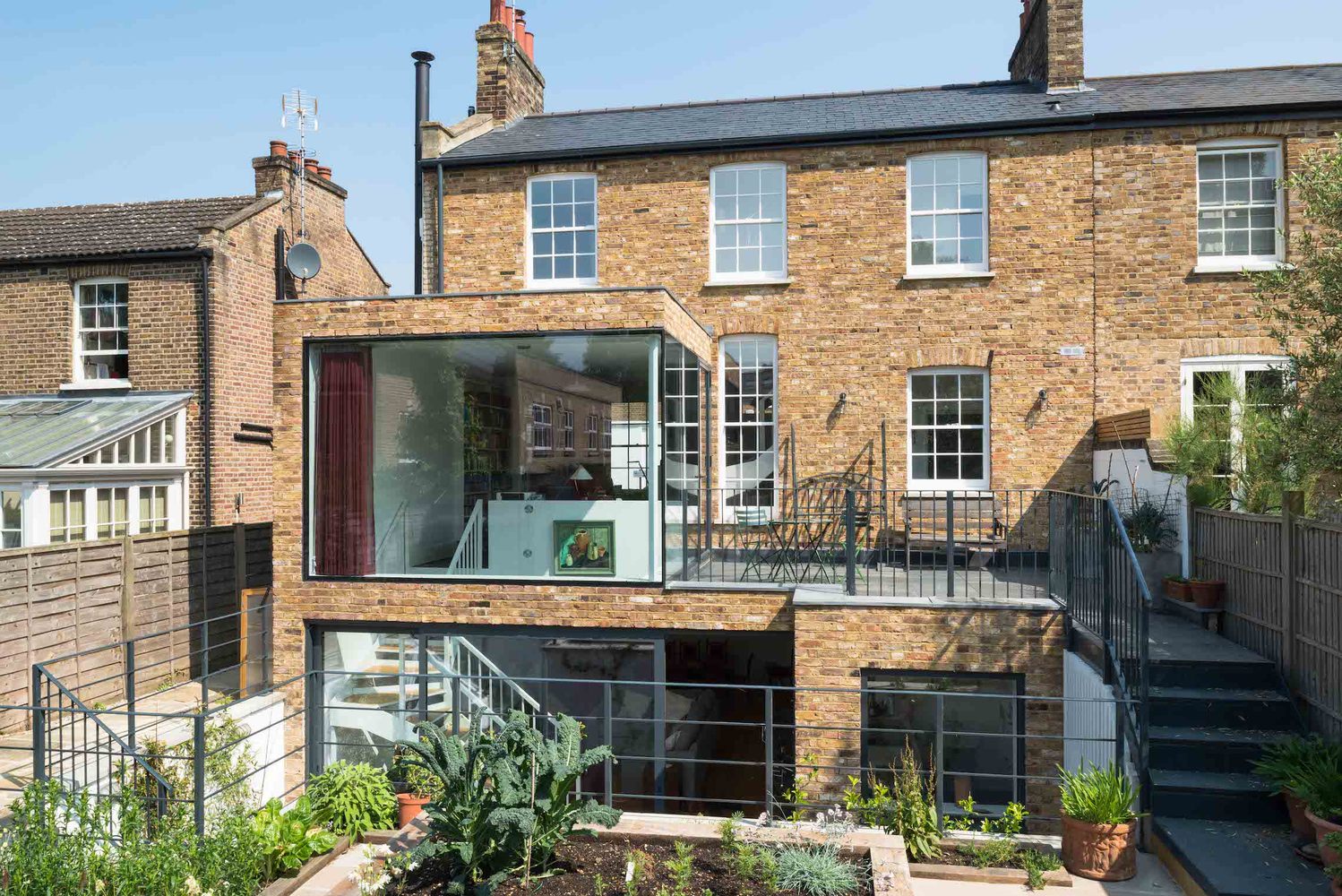 伦敦维多利亚式住宅的现代变身-40