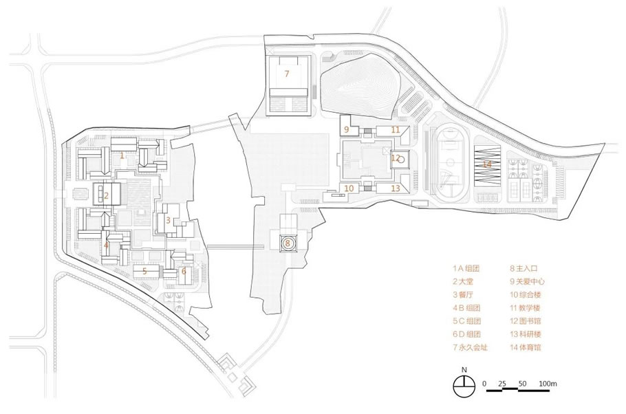 绍兴枫桥学院丨中国绍兴丨浙江大学建筑设计研究院-23