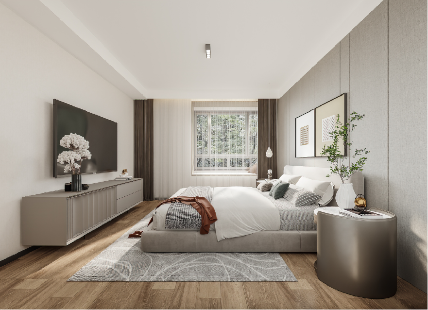 紫薇西棠 · 现代简约的温暖之家丨中国西安丨西安.大小空间设计-16