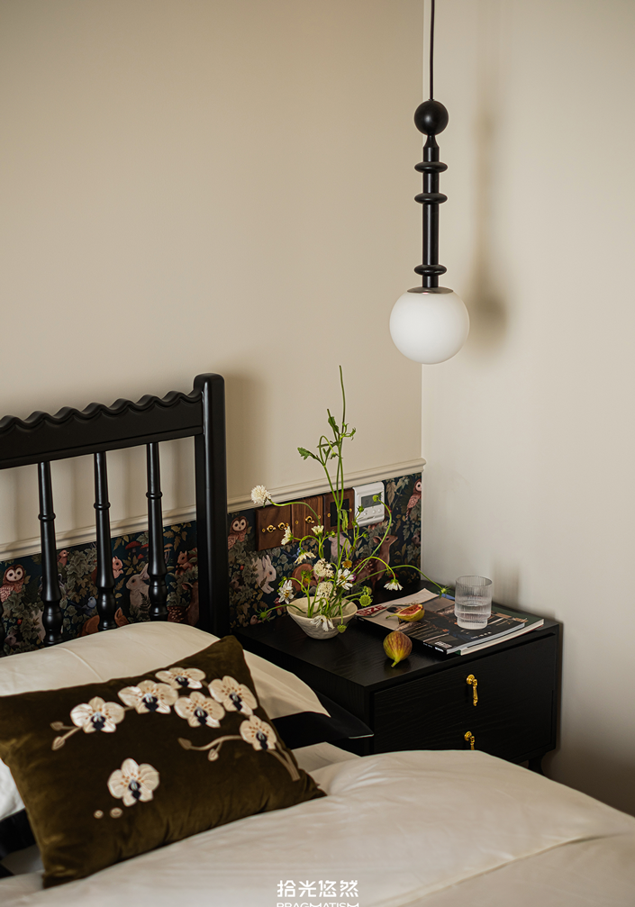 复古轻法式风格房屋设计-25