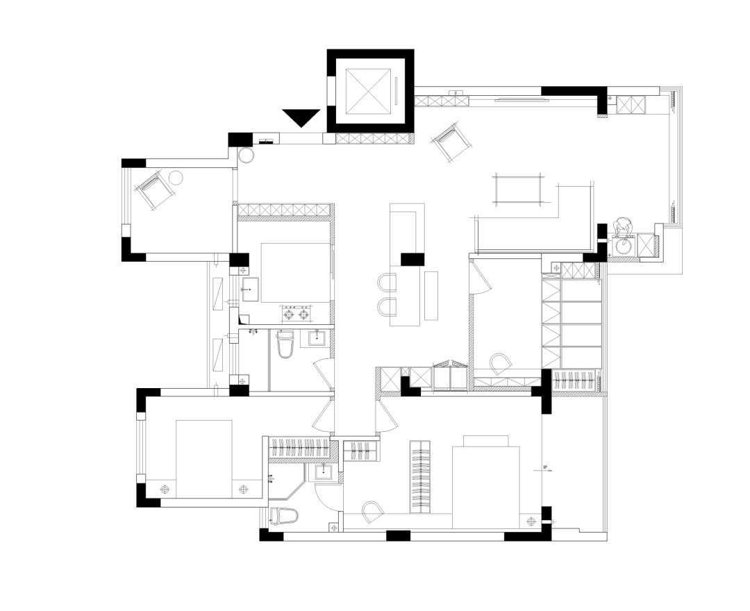 142m²极简住宅设计丨中国长沙丨點道设计咨询-6