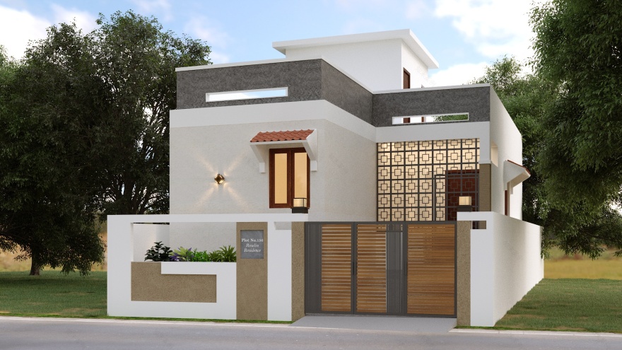 外部立面丨IndiaChennai丨TG Architects and Construction-20