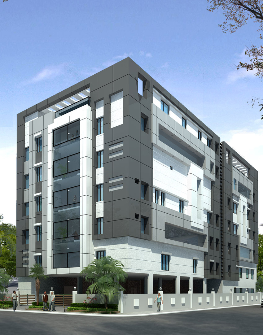 国际设计团队打造的城市公寓概念设计-6