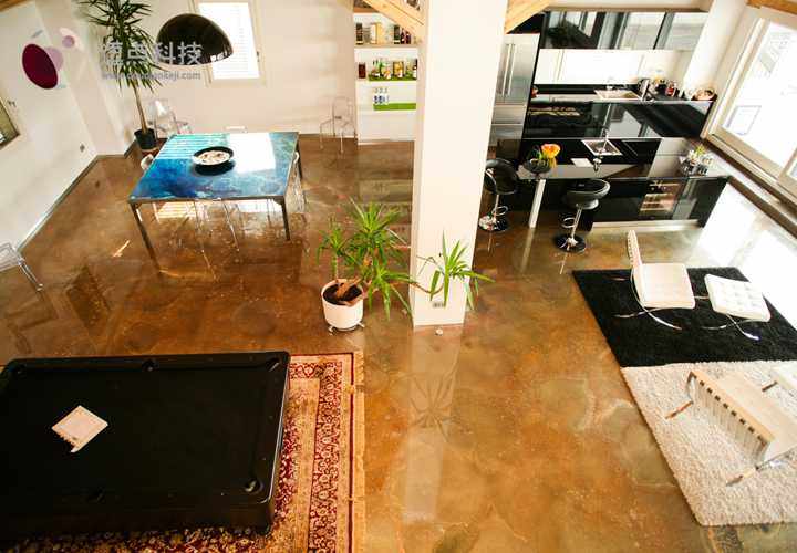 艺术树脂漆·琥珀地面 ·AK·VILLA别墅-2