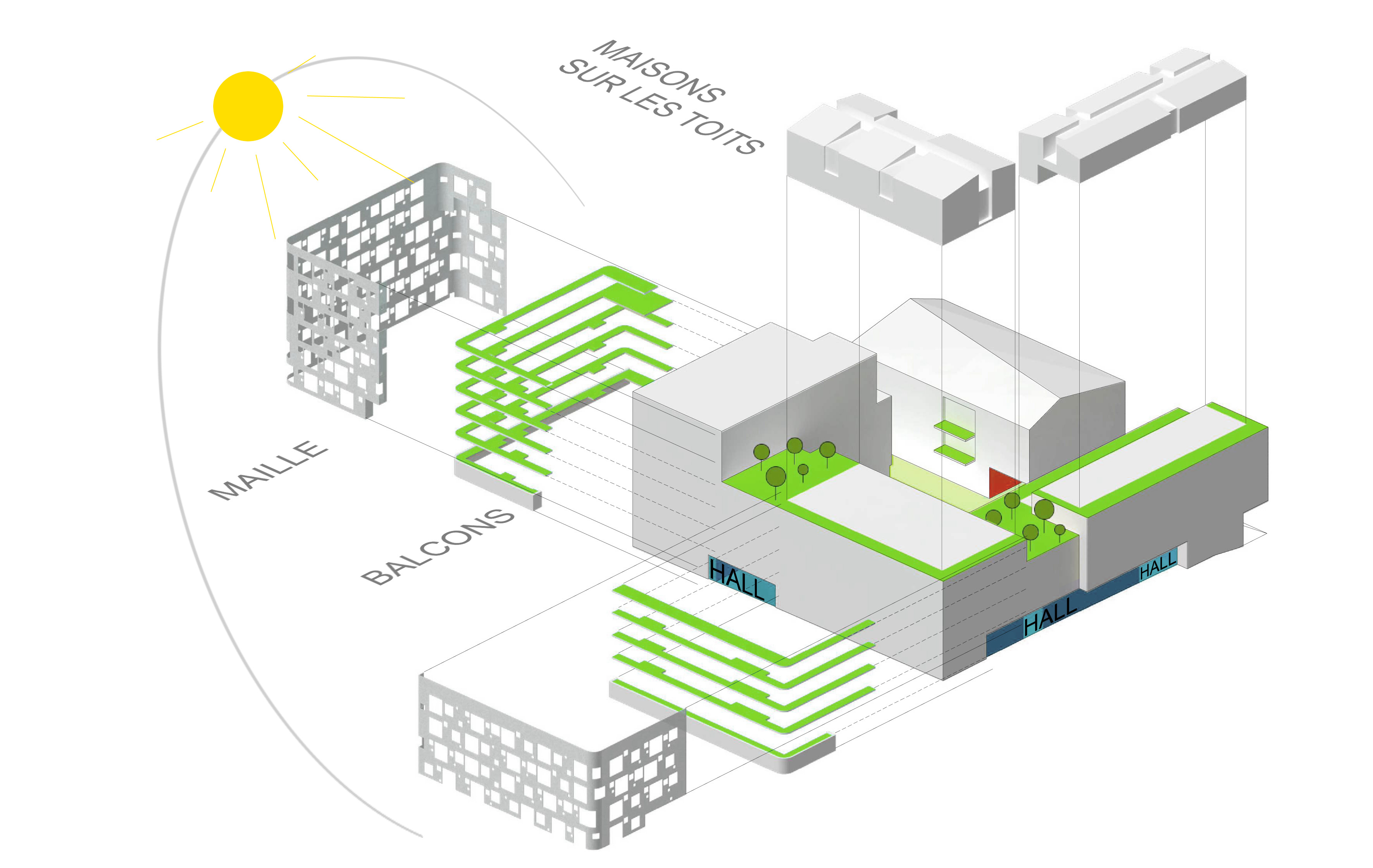 巴黎郊区独特社区 · 砖与金属的和谐共生-37