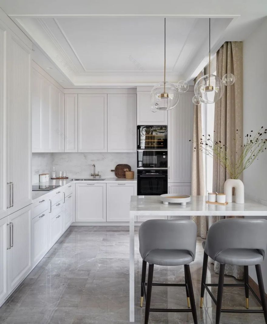 高级格调三口之家丨ABarchitects-69