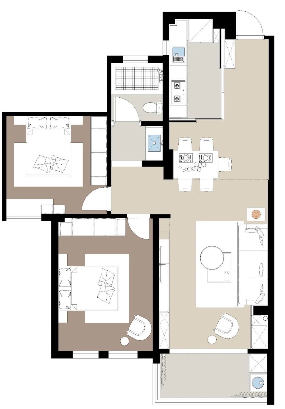 自然治愈原木风公寓丨叶坤-9