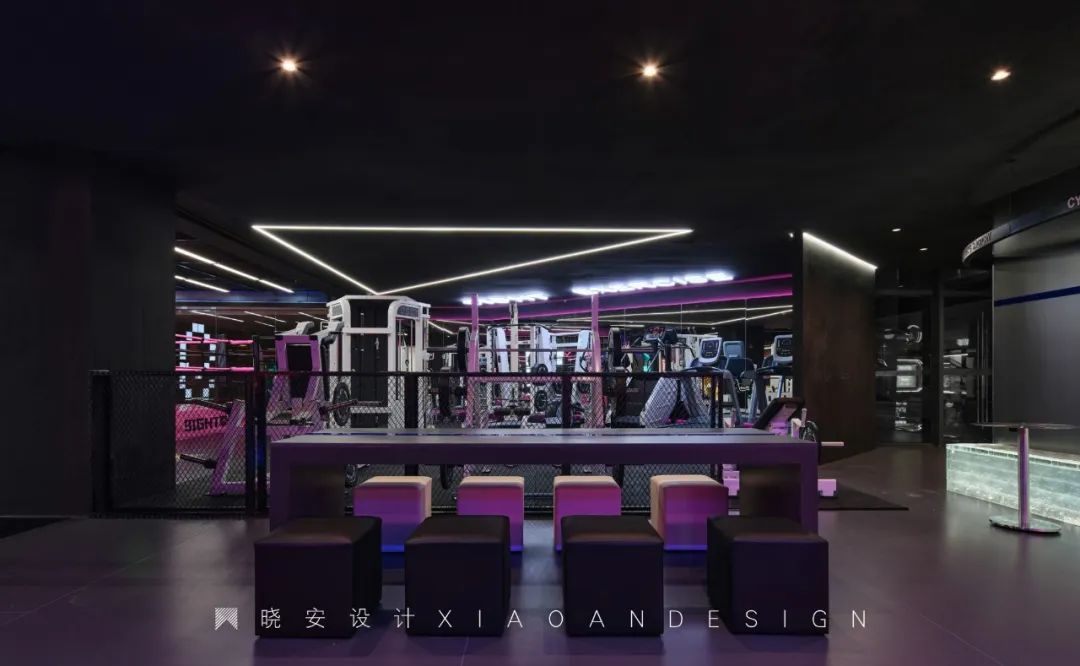 91GHT 健身房 · 运动与艺术的视觉盛宴丨晓安设计-18