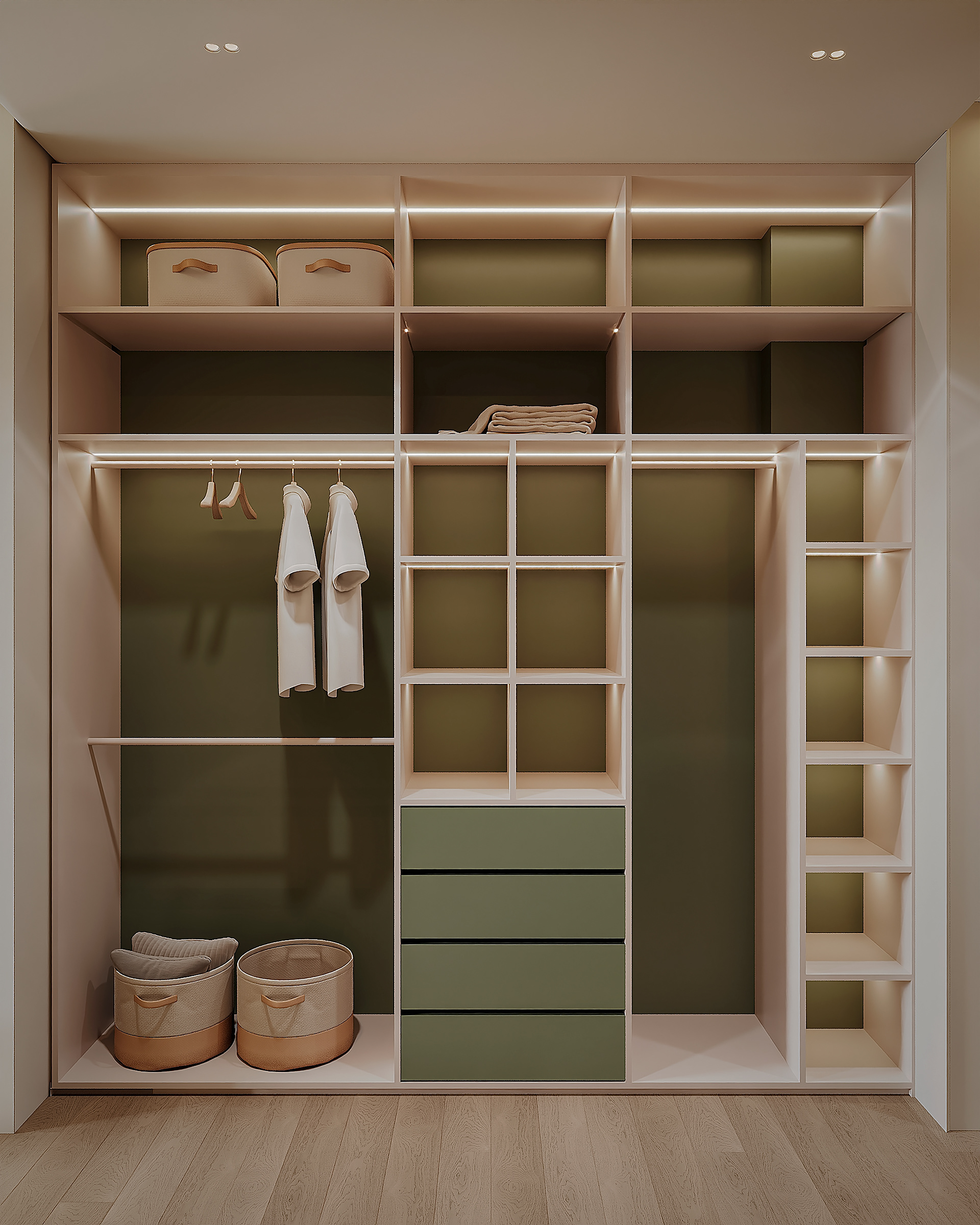 现代男孩的卧室-16