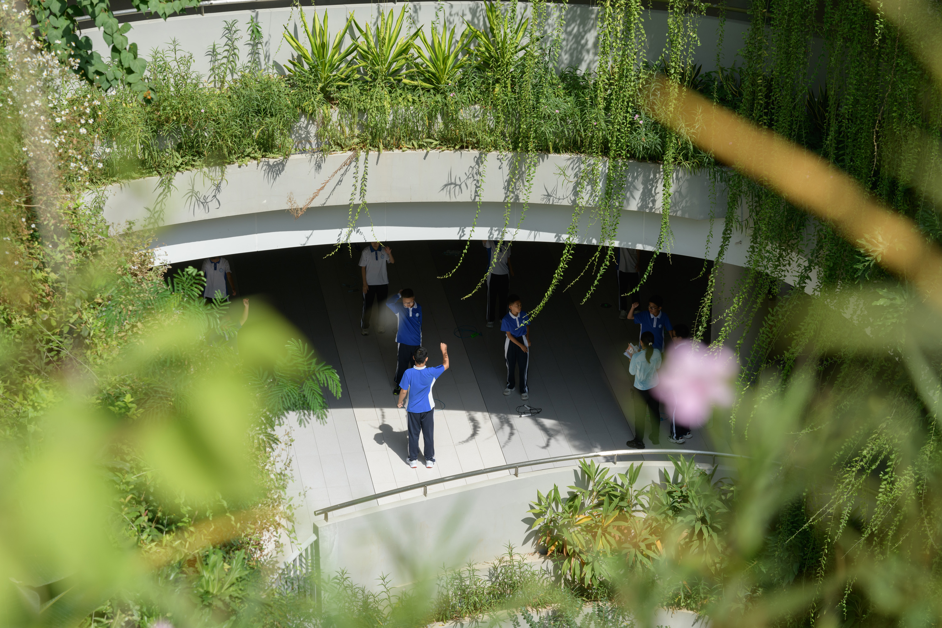 红岭教育集团 华富实验学校丨中国深圳丨大小景观,深圳市建筑设计研究总院有限公司,广州天泓-113