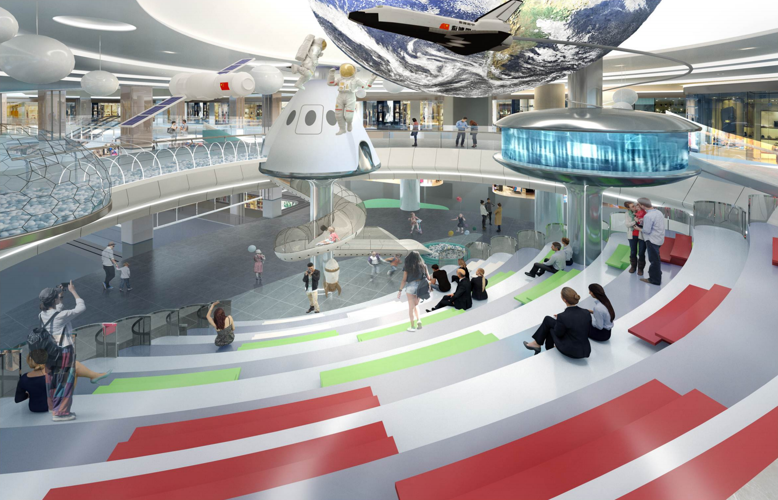 上海嘉定区明发砂之船购物中心-3