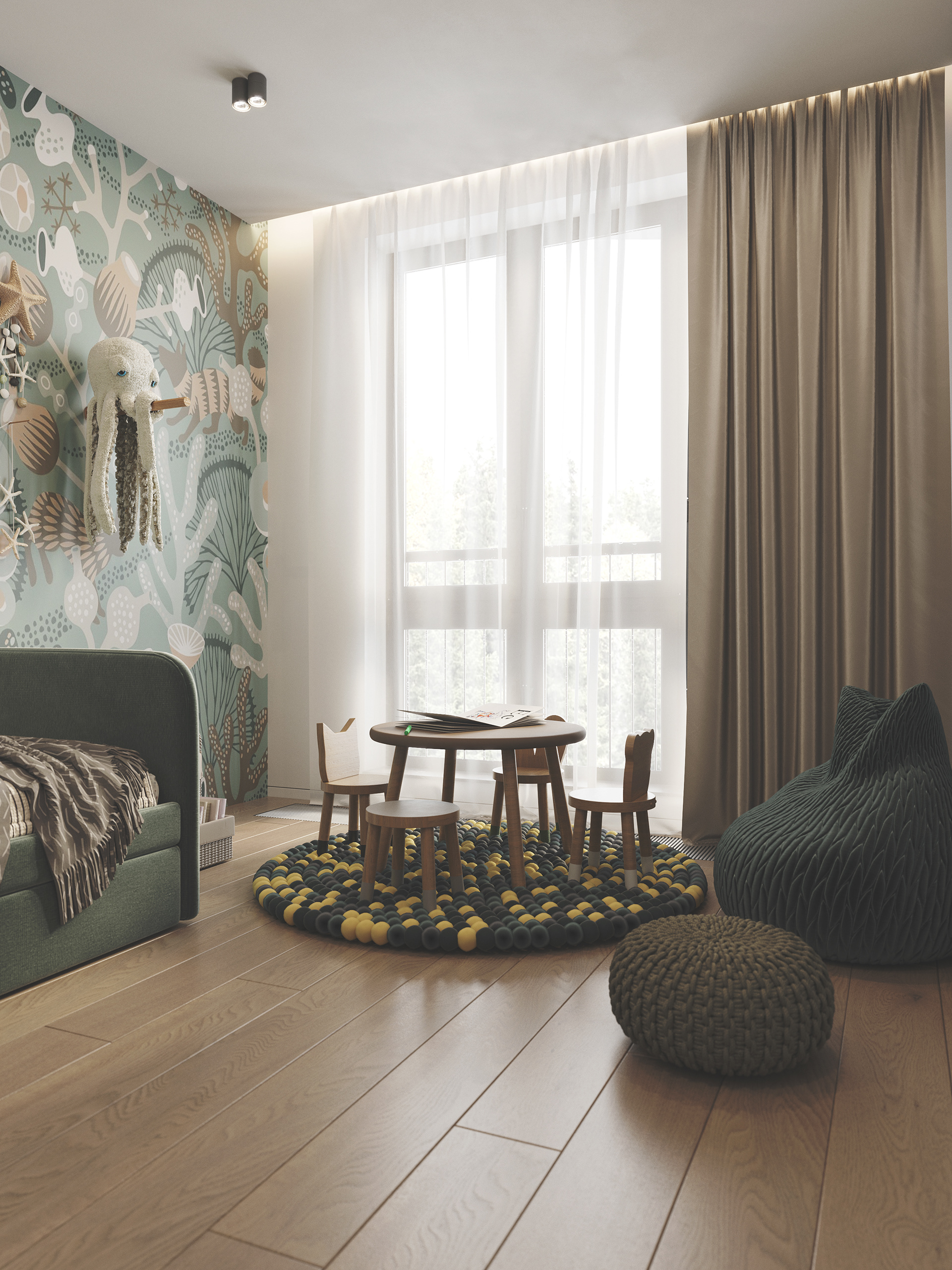 当代公寓设计项目丨俄罗斯莫斯科丨Ustimenko Elena-22