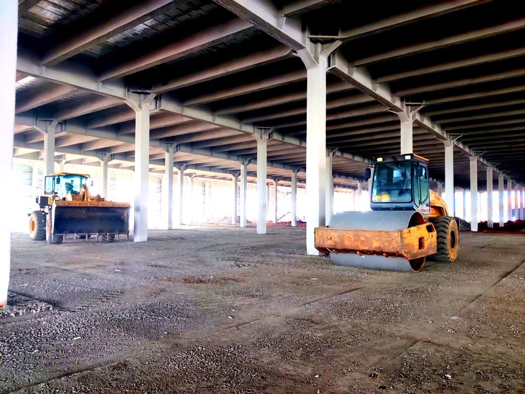 大洋物流中欧班列集结中心项目高质量交付-11