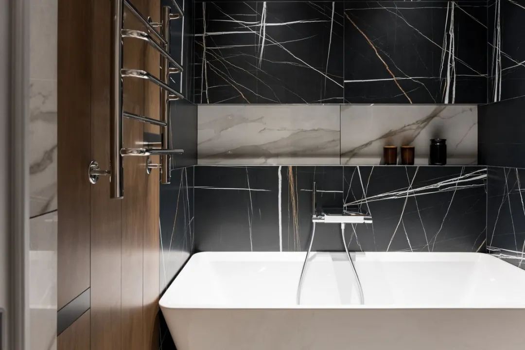 川谷堂 104㎡现代简约二人居丨Yulia Fambulova-37