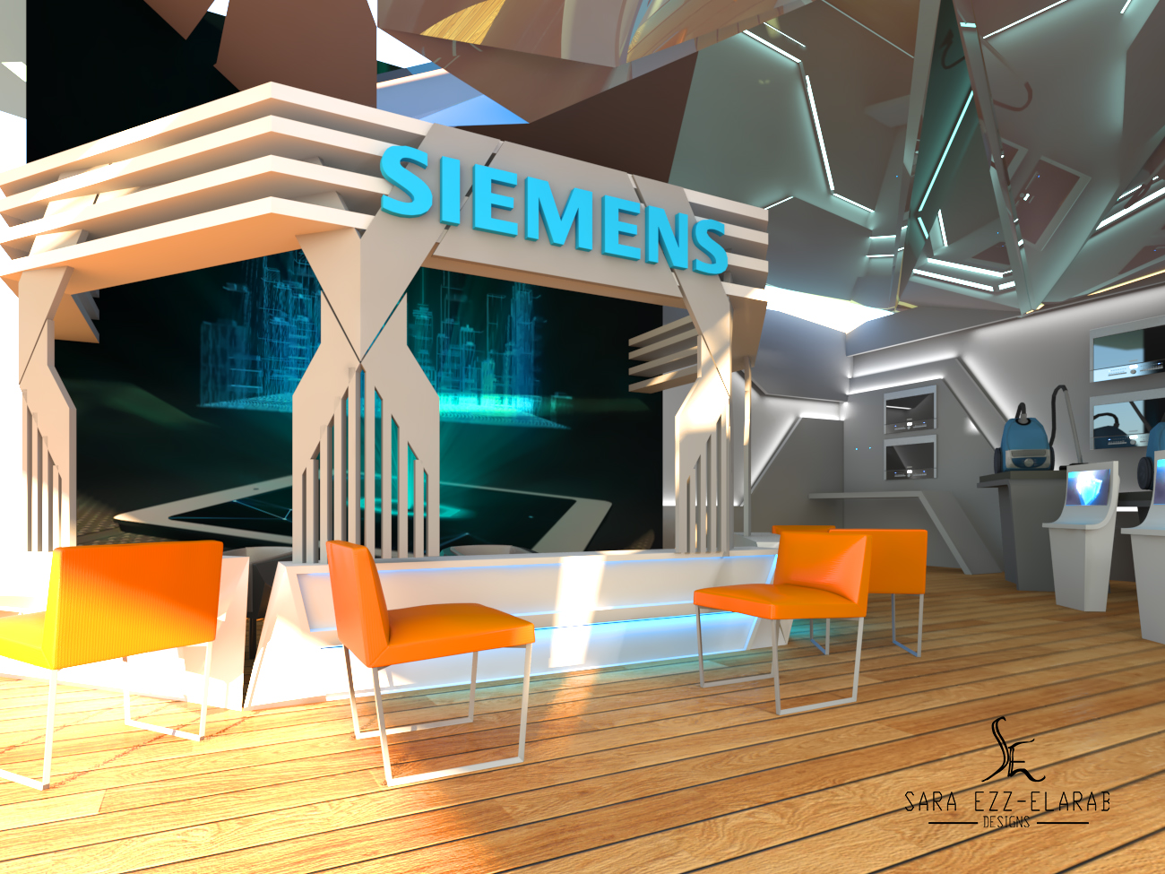 Siemens Exhibit Stand-5