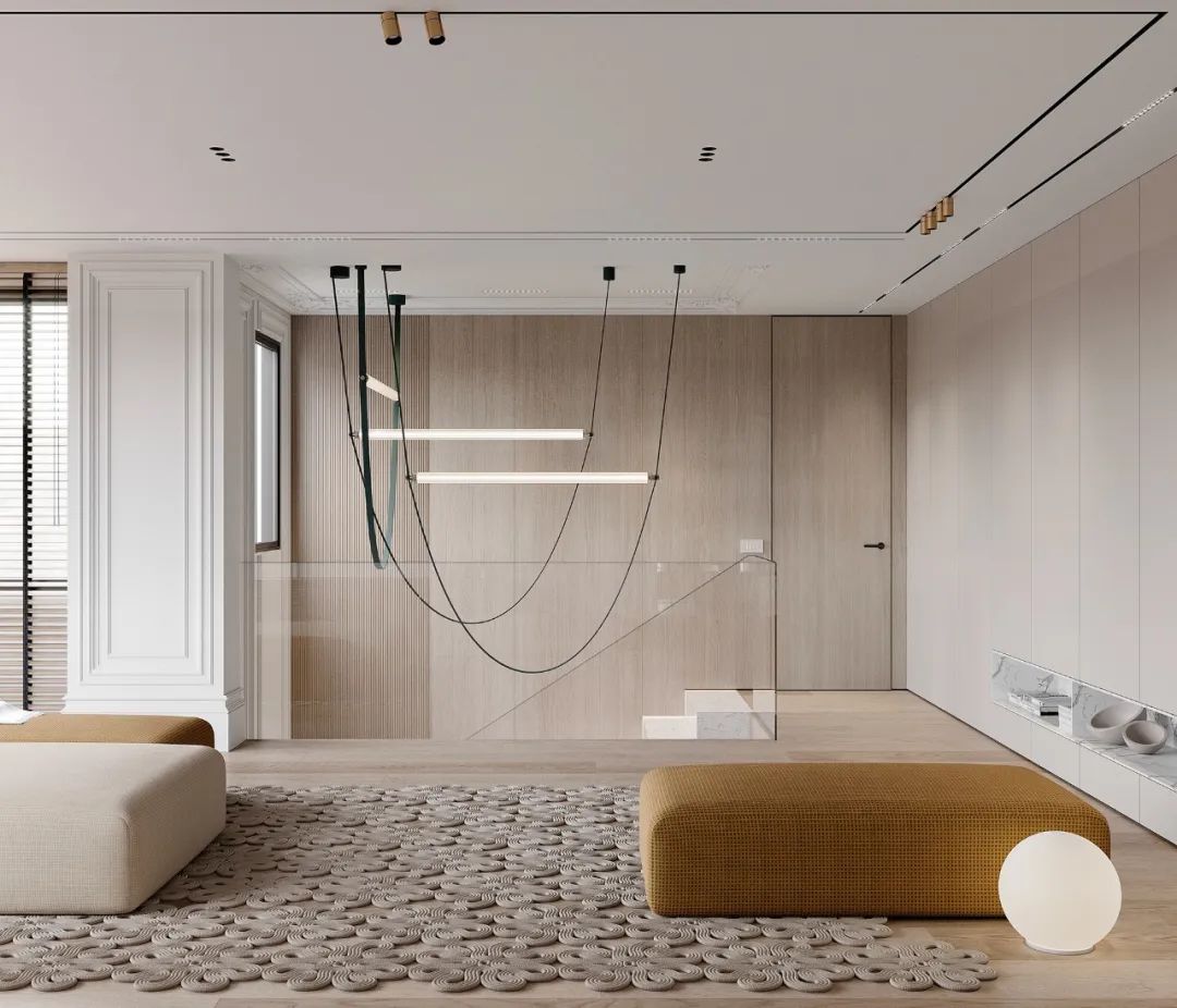 巴塞罗那现代轻法式住宅丨西班牙巴塞罗那丨Alex Tolkachev-40