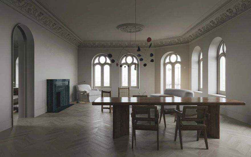 复古文艺宅设计丨空间设计-28