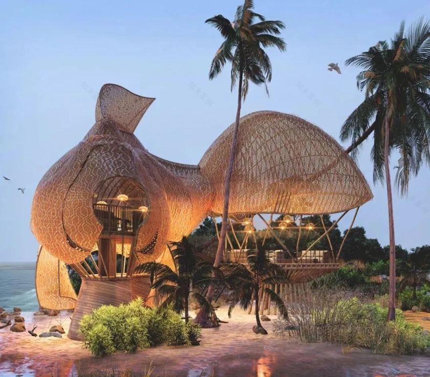 动物灵感建筑丨Thilina Liyanage-7