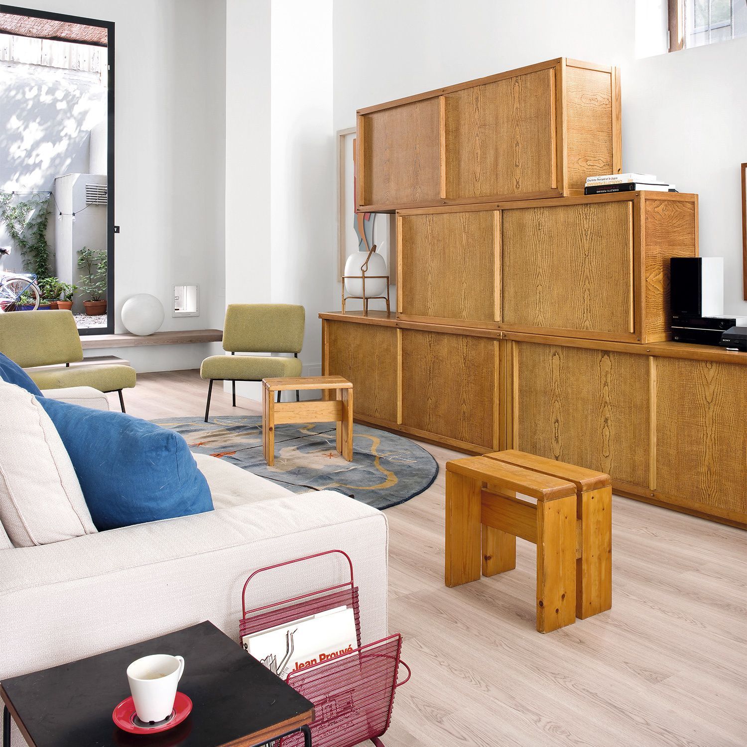 68平米旧商铺改造成50年代风格住宅丨西班牙巴塞罗那-12