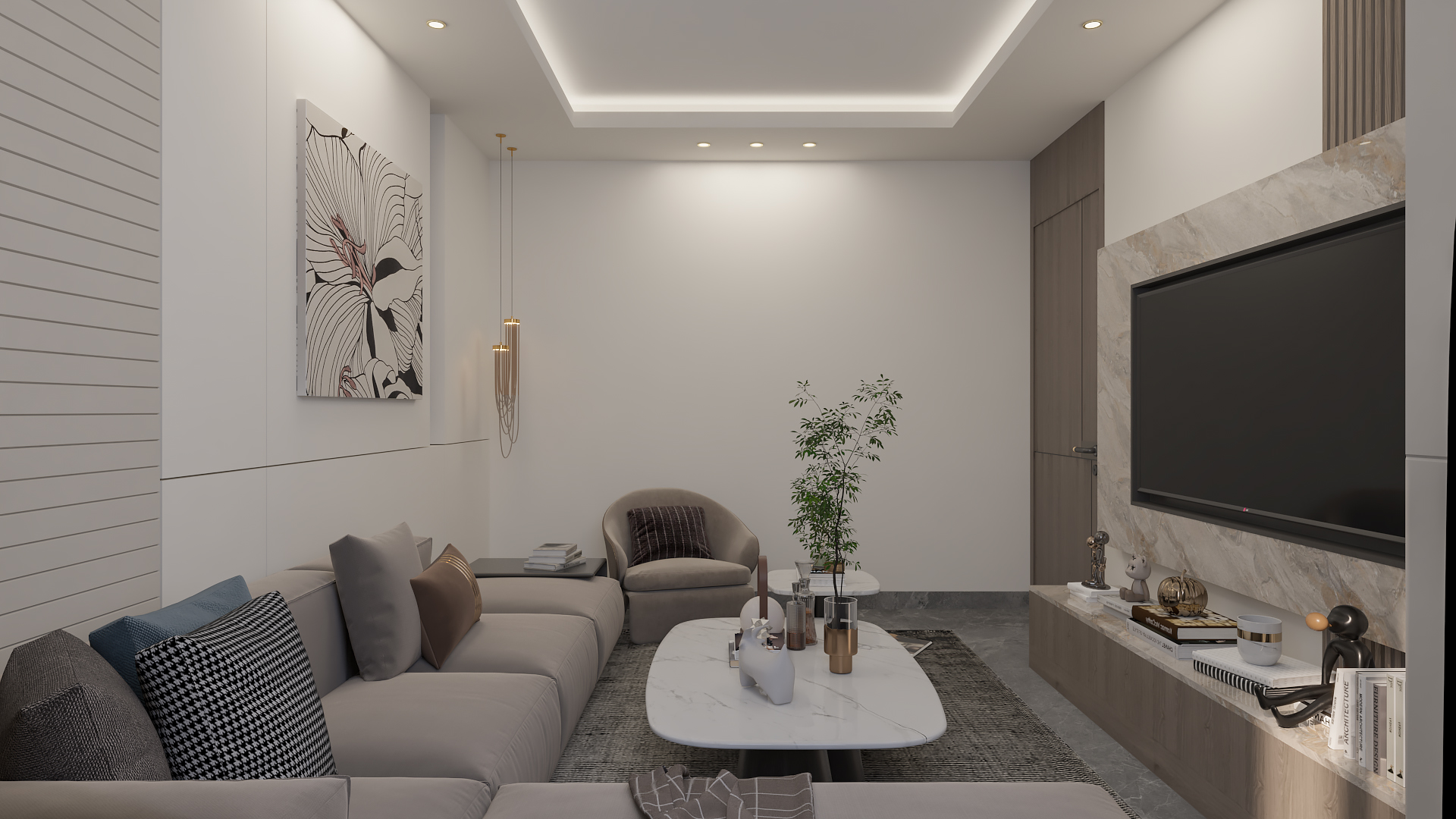 Modern Apartment Design at Sidi Gaber, Alexandra-13