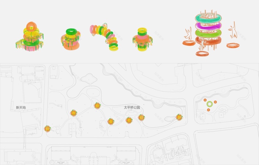 “JUMP城市电场”公共艺术装置丨中国上海丨大星吉子工作室-157