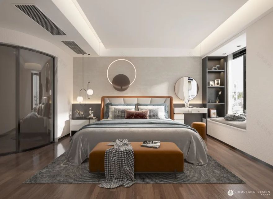 岁时从简 · 151㎡简约现代婚房设计丨中国潮州丨潮州市九木堂装饰设计有限公司-19