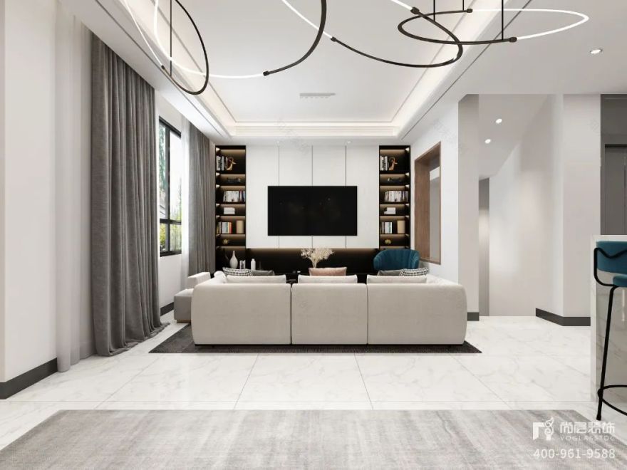 尚层装饰 | 东韵·西骨 | 古典与现代的完美融合-14