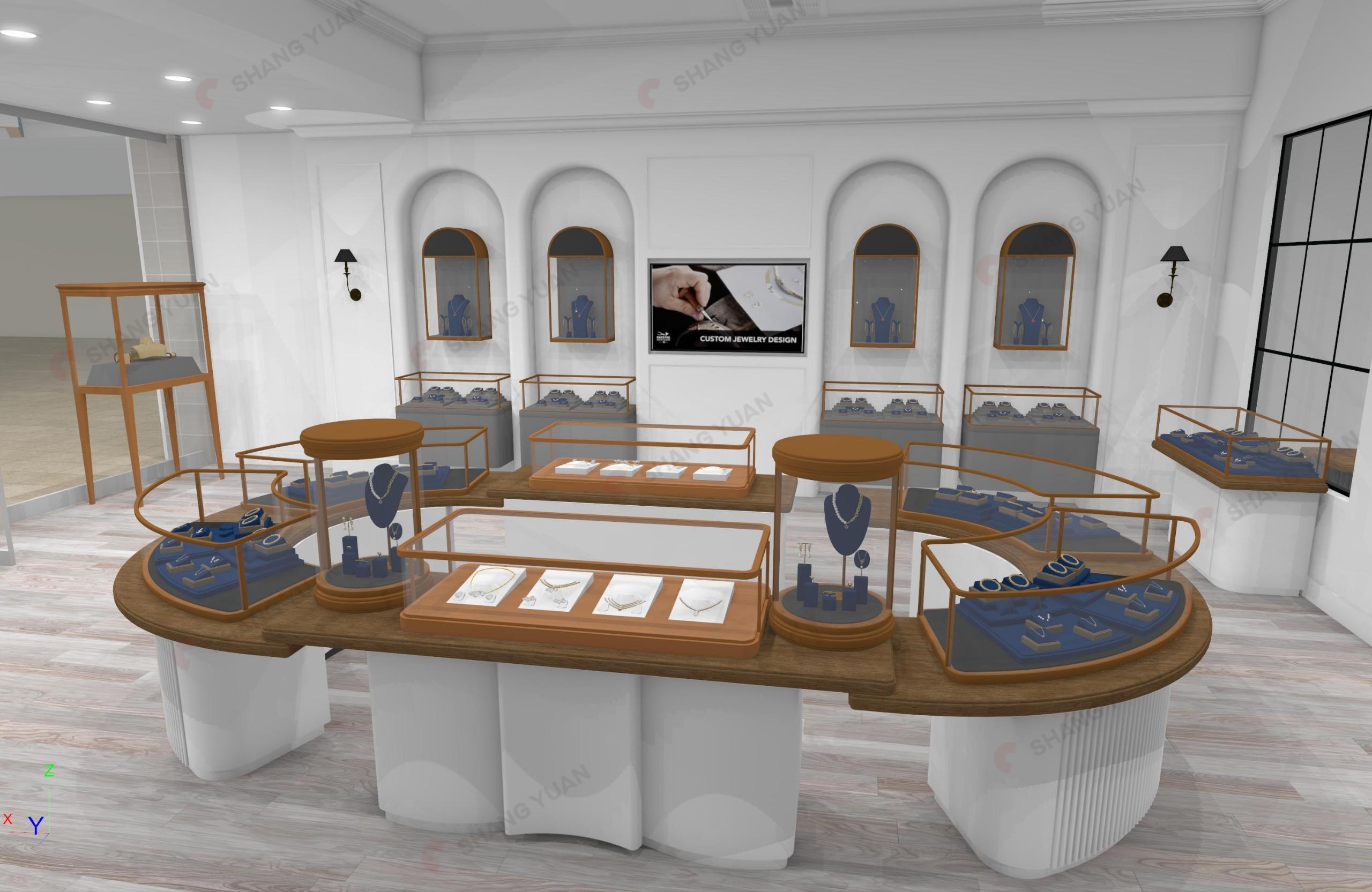 洛杉矶珠宝店项目丨Shangyuan Display-6