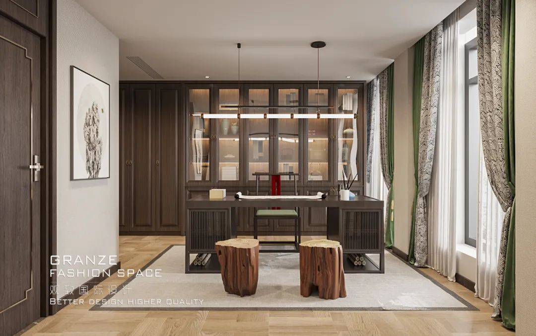 水沐明悦府新中式设计丨中国淮安丨观致国际设计-40