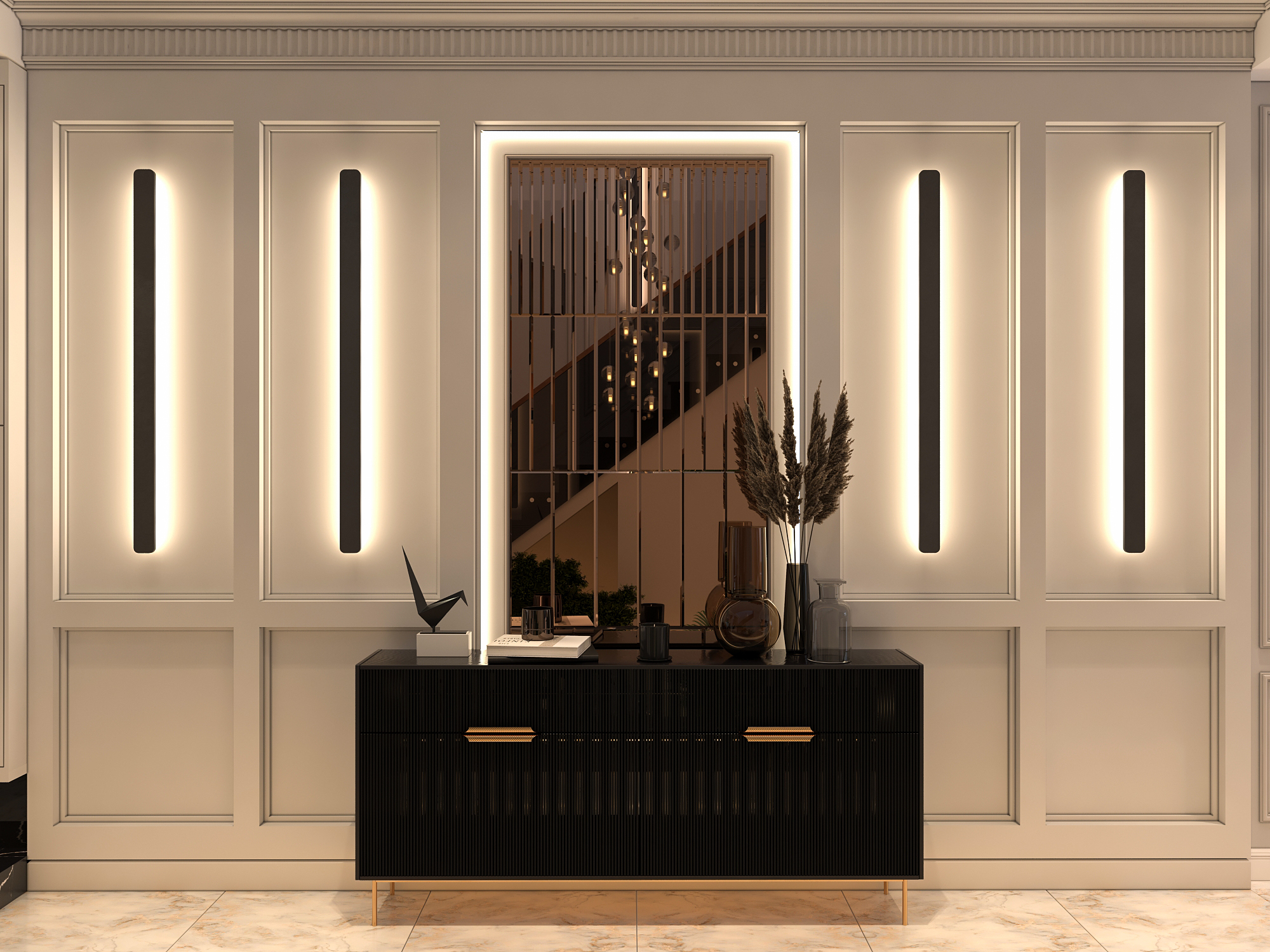 新古典主义室内装饰丨越南-10