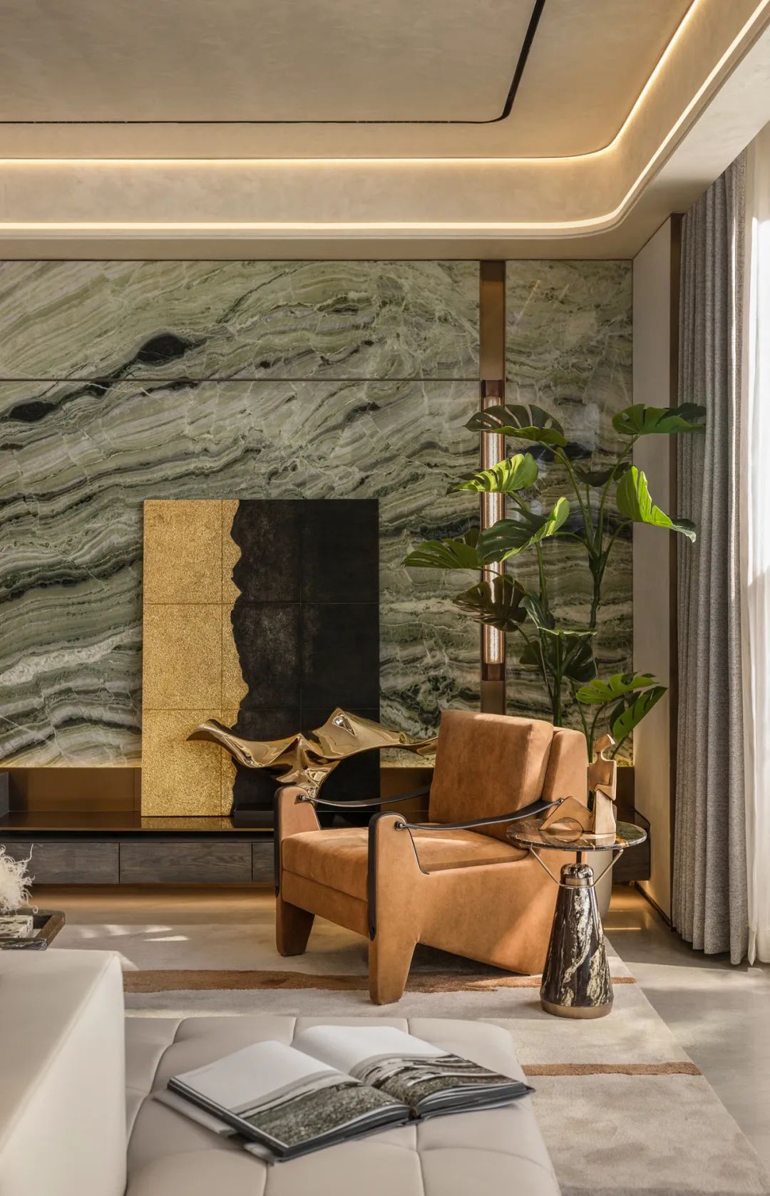 青岛金地华悦样板空间丨中国青岛丨则灵艺术-44