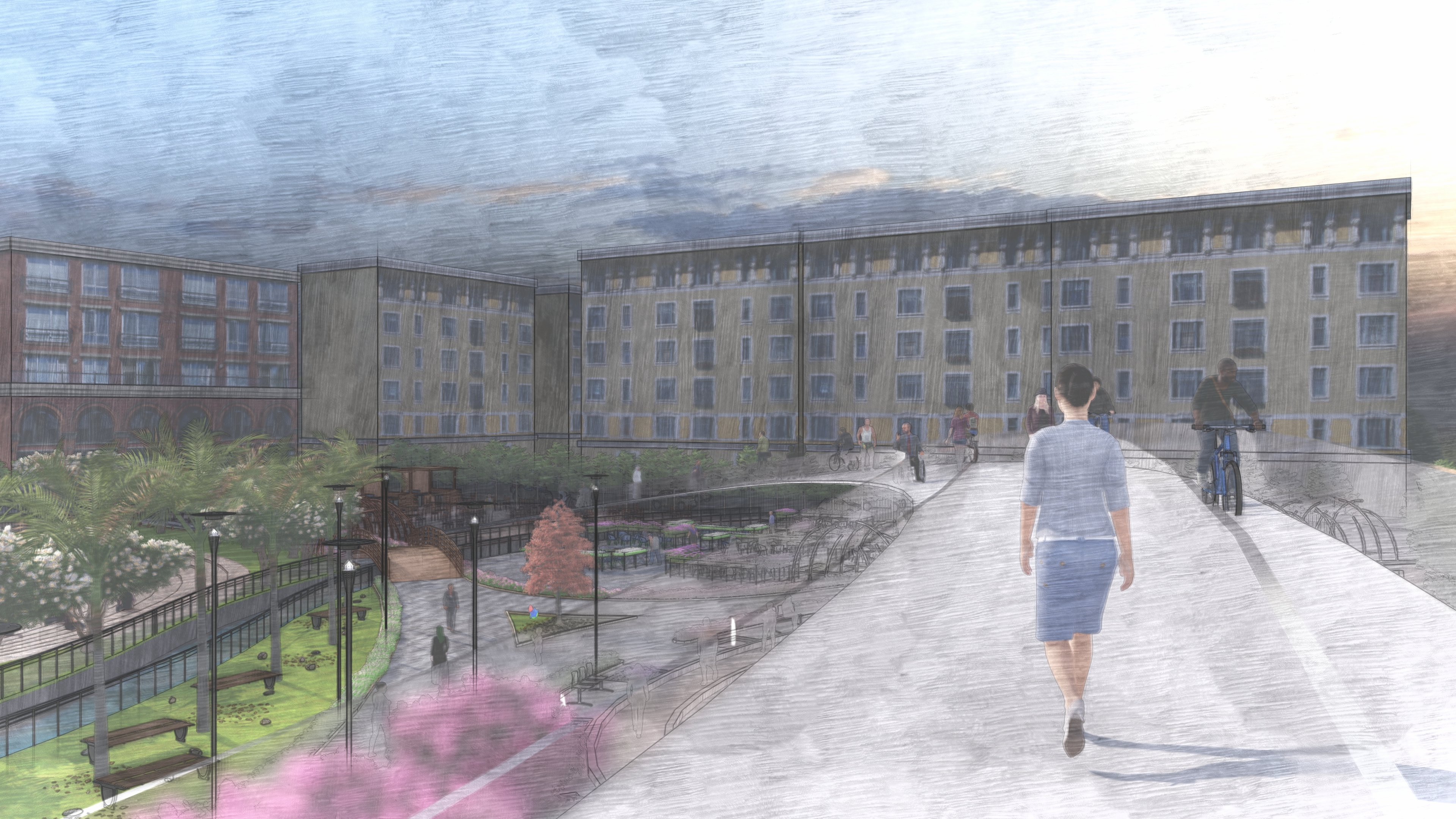 leqaa 广场，景观项目-37