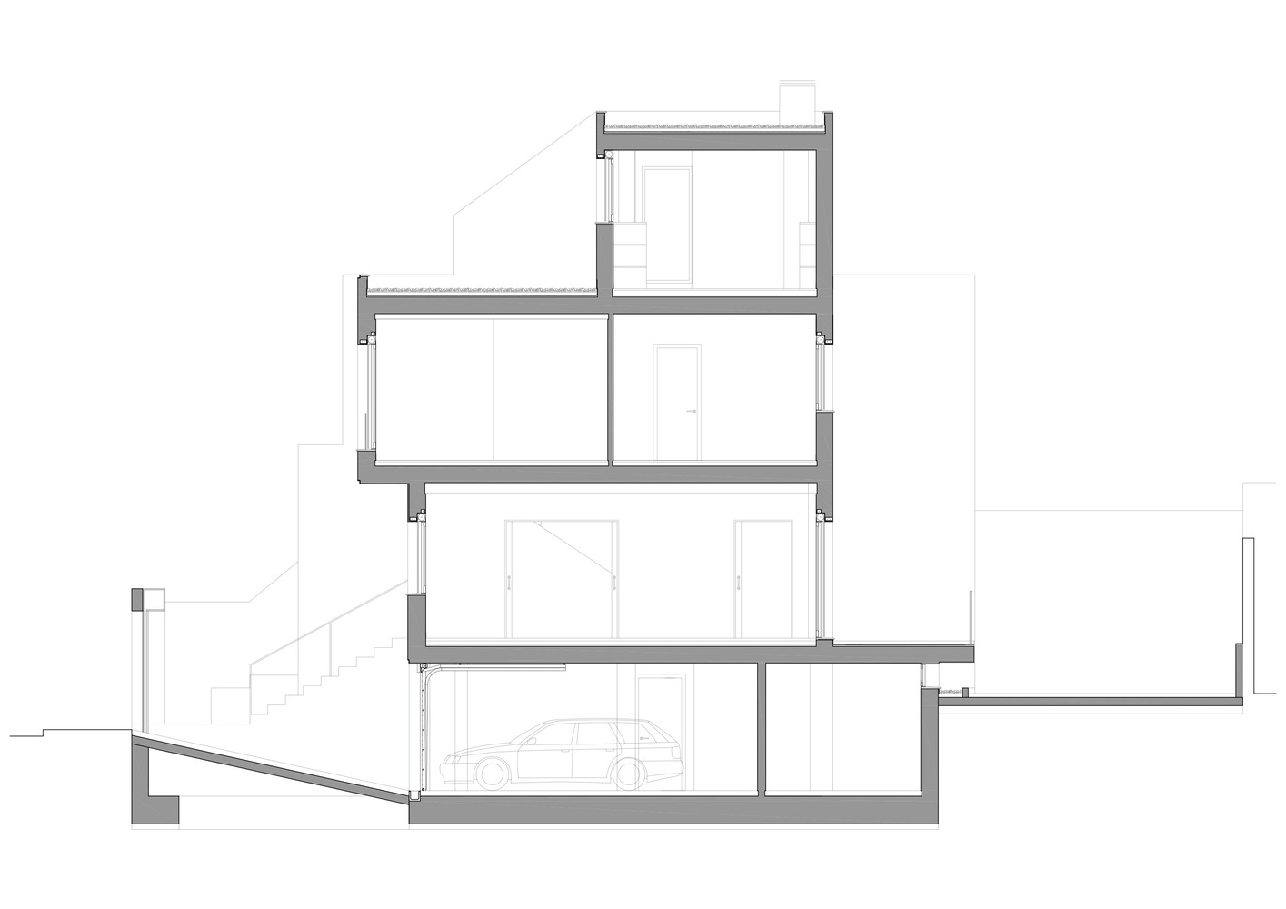 西班牙 A&N 别墅 | 空间与光的游戏-73