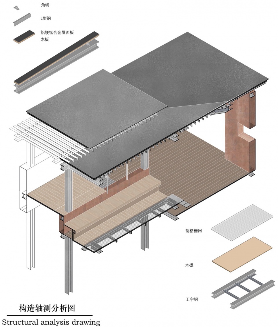 芦苇廊,观鸟屋等·邢襄生态园景观建筑系列丨中国河北丨北林风景建筑研究中心 段威工作室,上海领沃园林设计事务所 李工作室-46