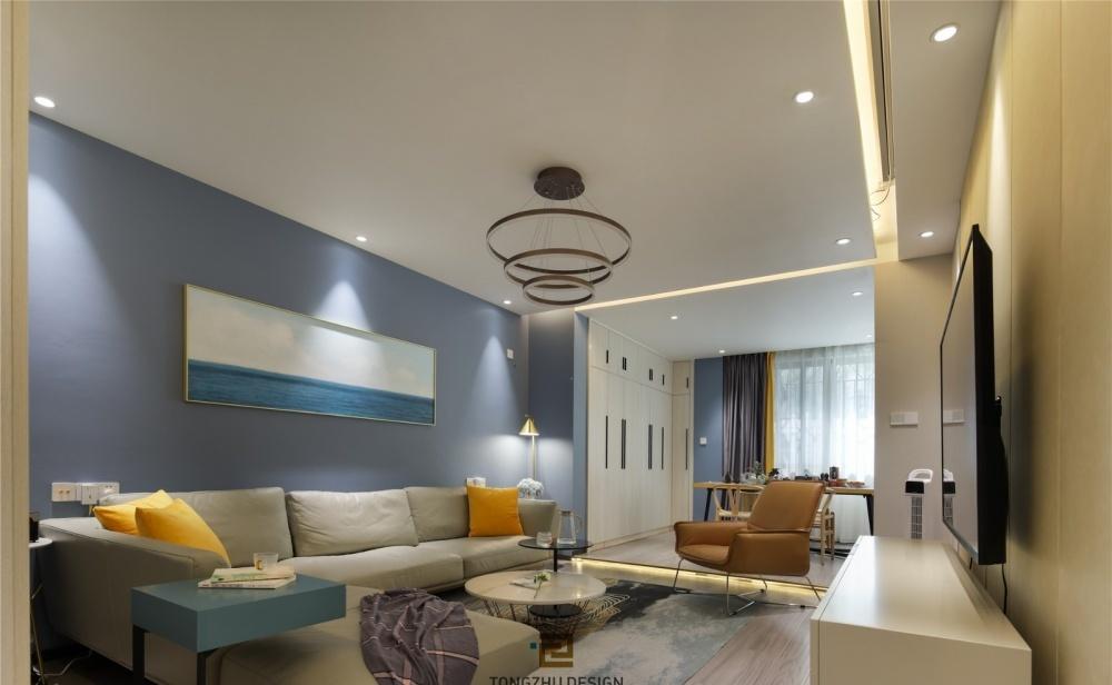 同筑设计丨静谧温馨的居家空间-10