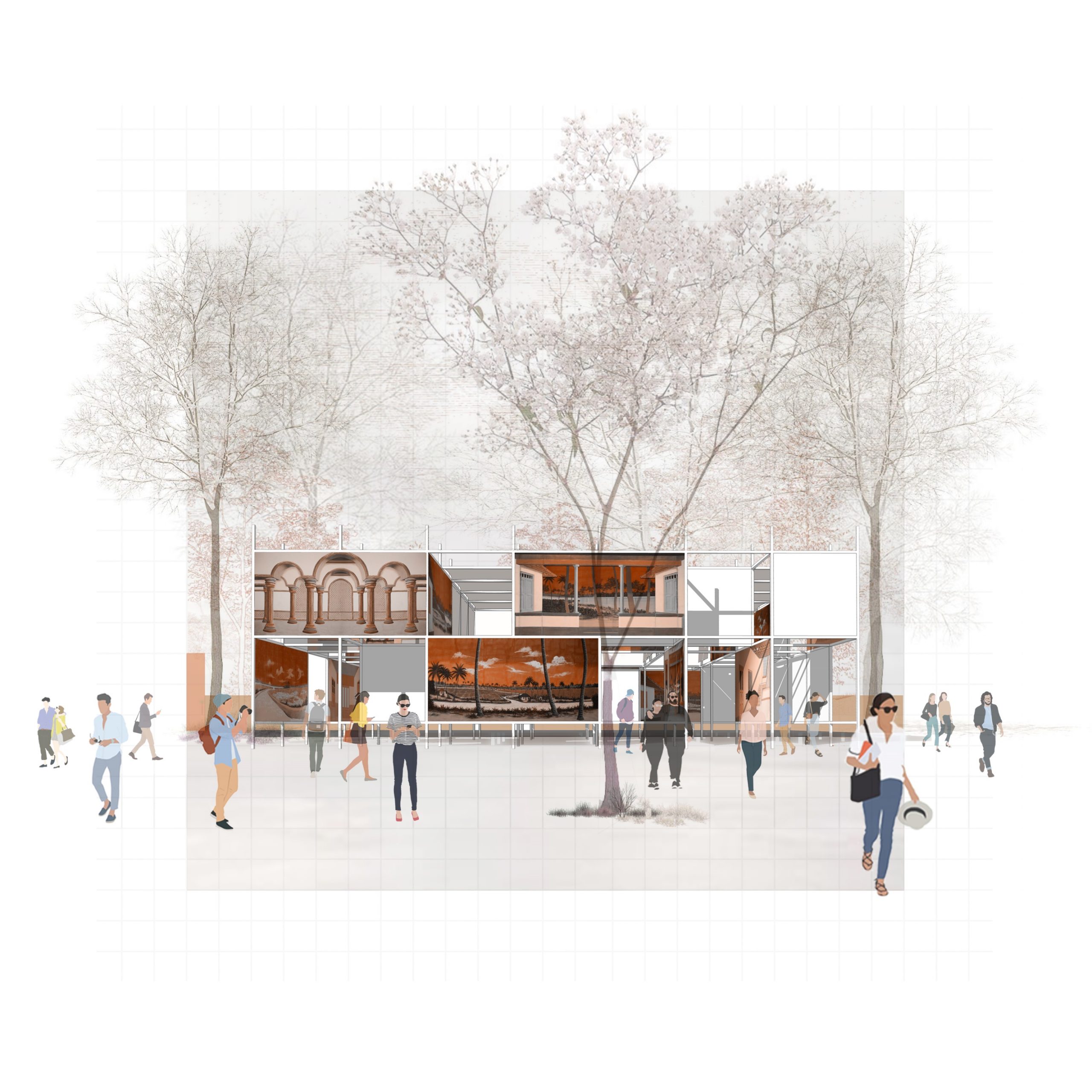 幕后 · 2023 ITFOK 临时展馆丨印度丨LIJO.RENY.architects-49