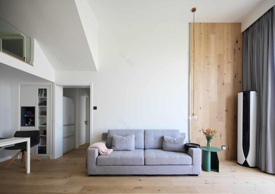 北京西城 82㎡一居室阁楼设计丨中国北京-10