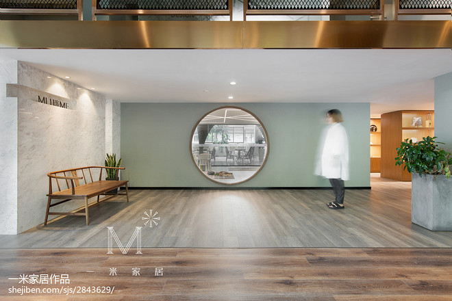 一米家居新北旗舰店办公空间装修-11