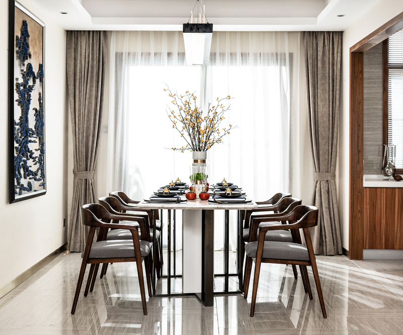 宝能.贵州双龙科技城样板间2 | 现代中式风韵-12