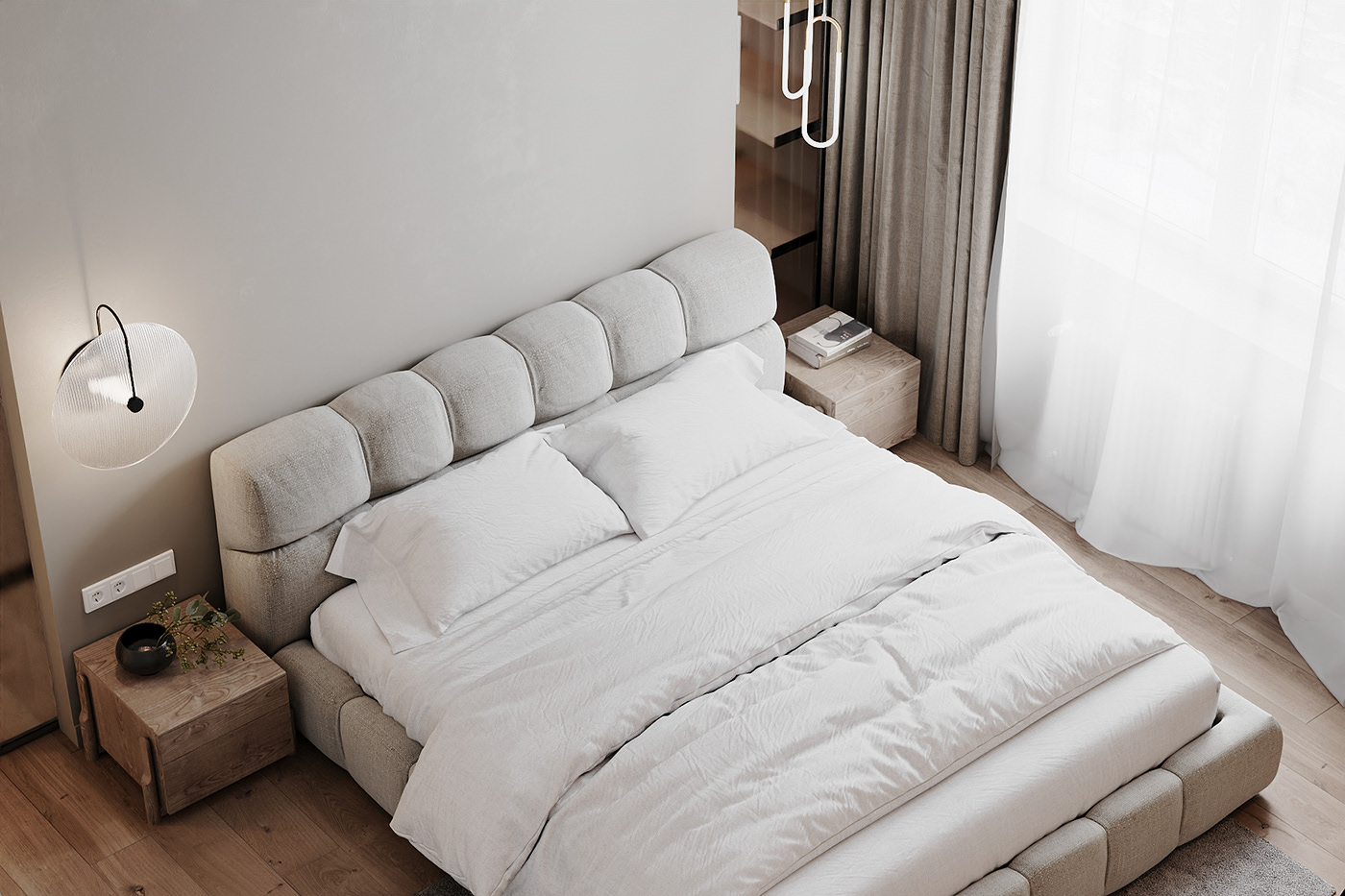 96.61㎡简约风公寓设计 回归家的质朴与纯粹            
            -28