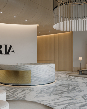 Luxury Residential Lobby — Manhattan NYC