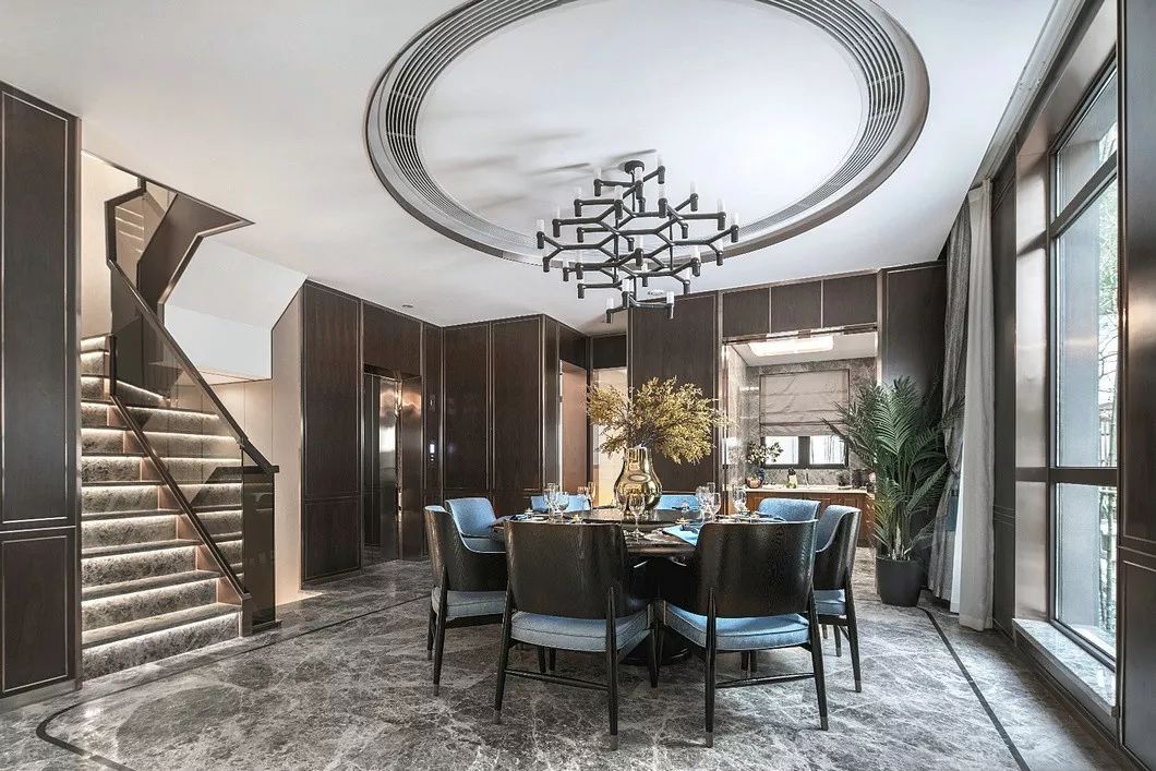 常德壹号府·新中式风格样板房设计丨中国常德丨伊派软装设计-58