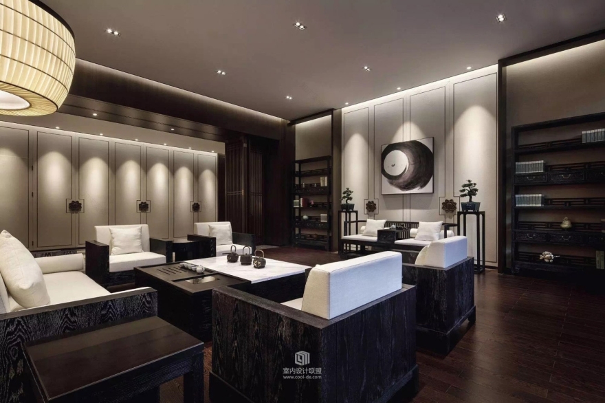 深圳海外装饰设计--健康“禅意”会所-41