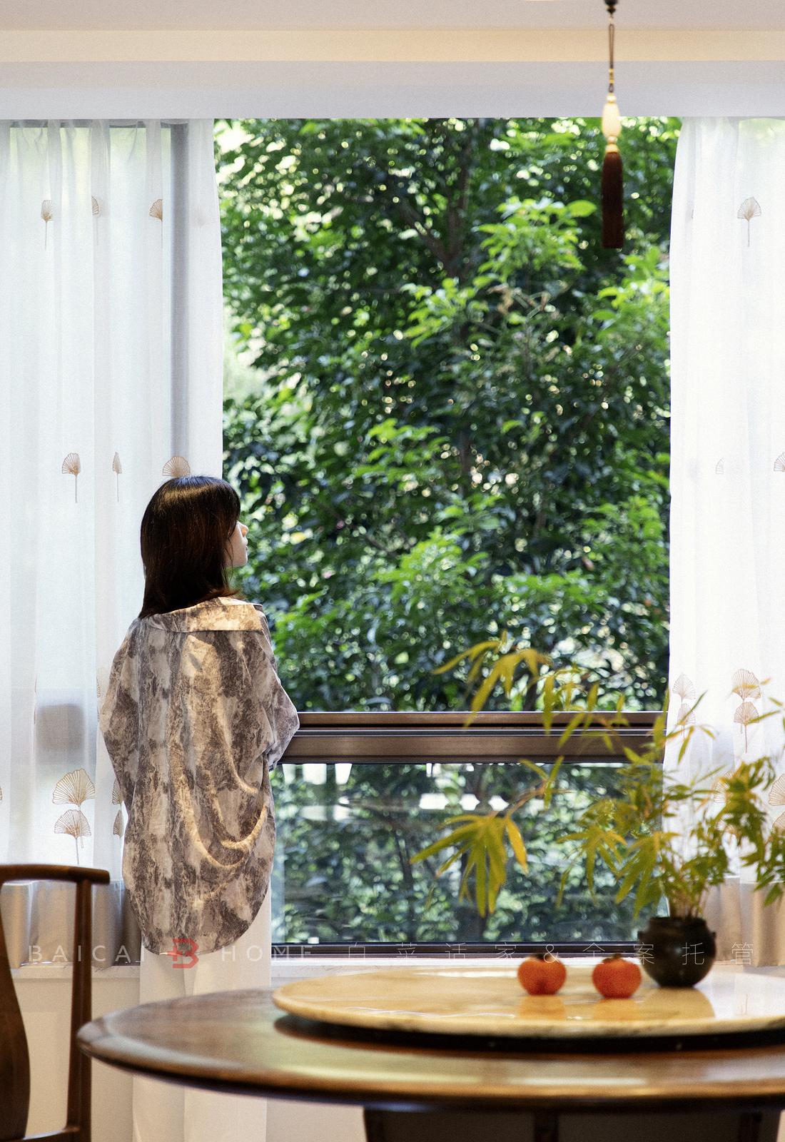 珠海板樟山新中式家居，三代同堂的东方美学之家-84