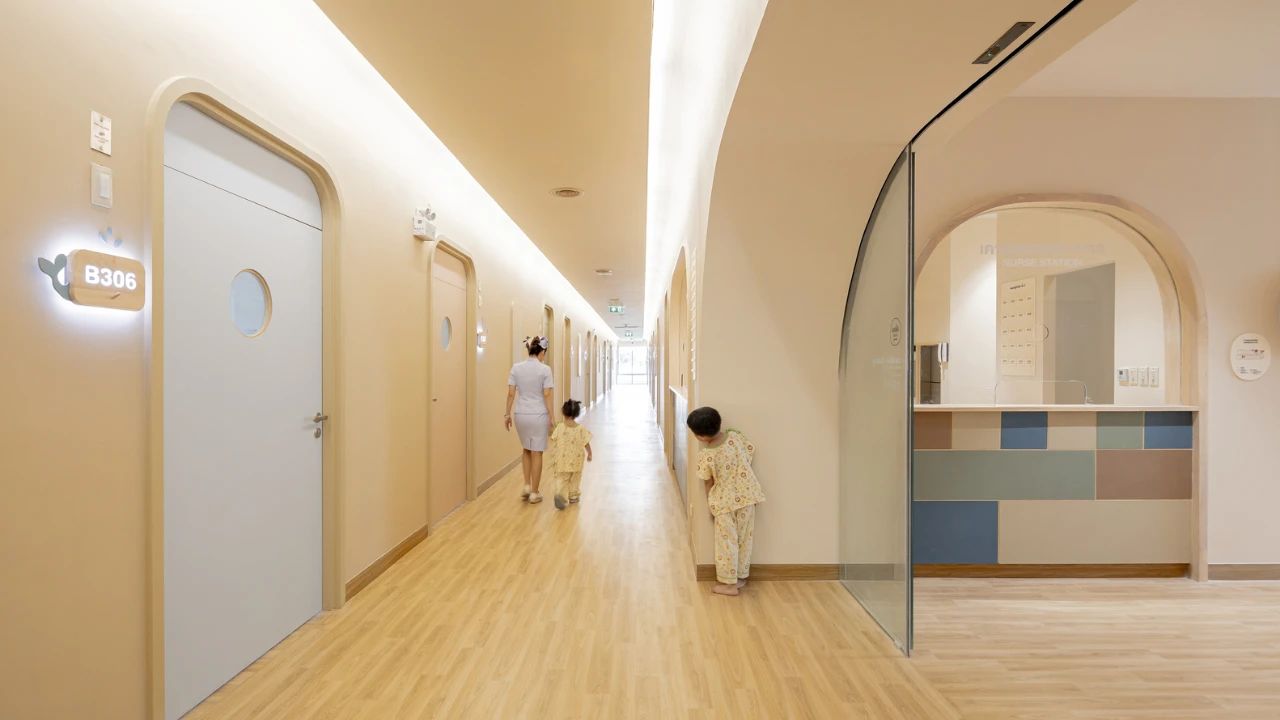 疗愈系儿童医院设计 | 让小患者在快乐中康复-18