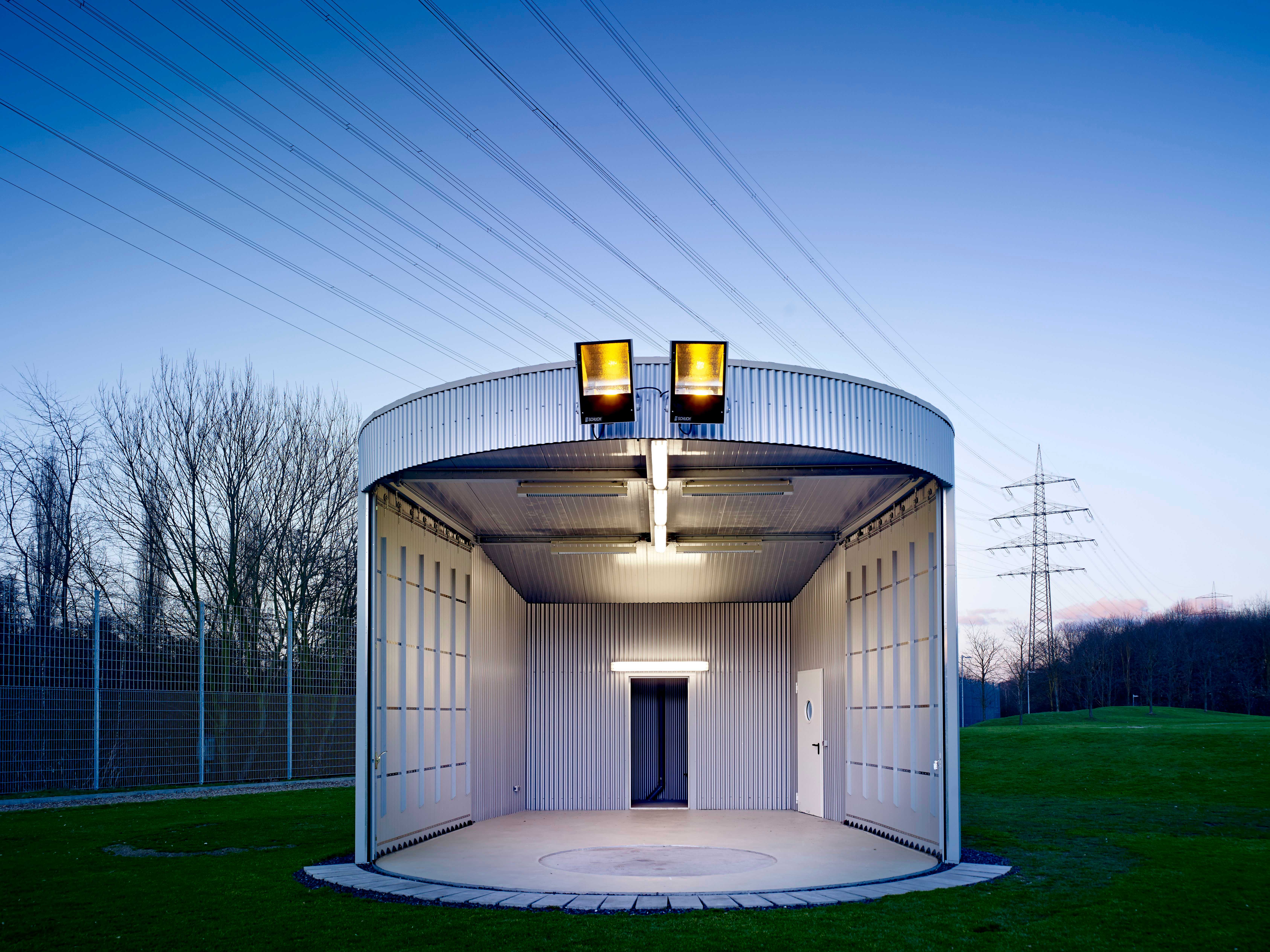 德国波鸿奥林匹克训练基地投掷房-6